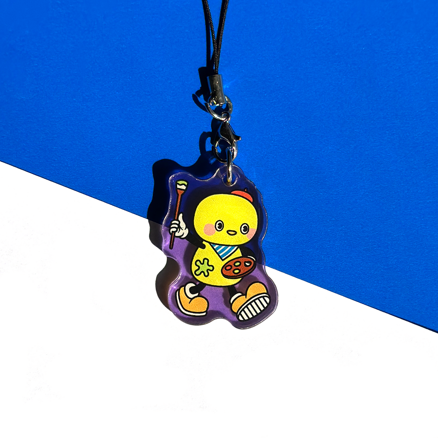 Artsy Bird Phone Charm (old version)