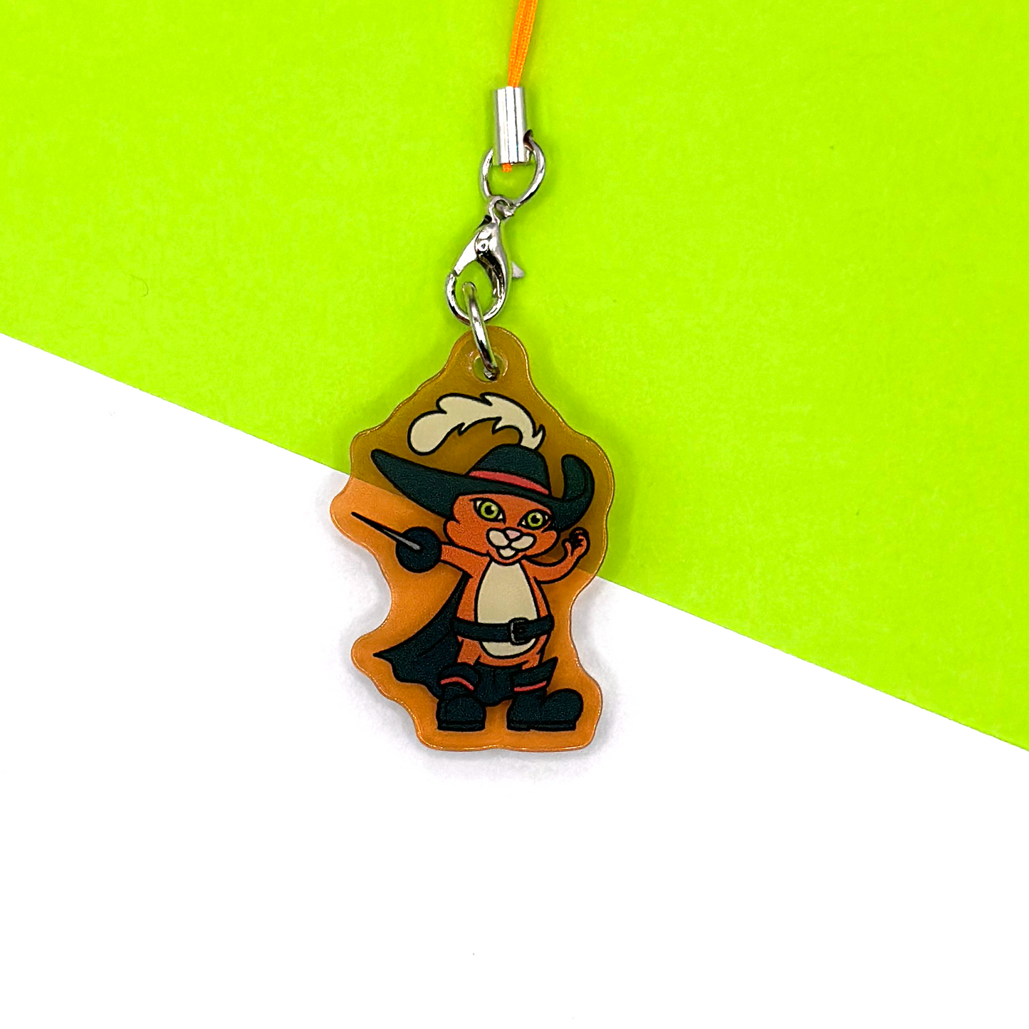 Puss In Boots Phone Charm