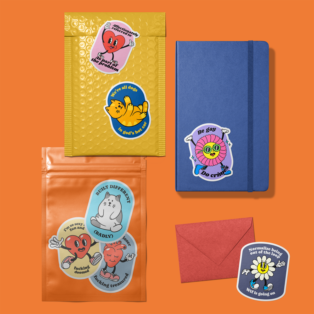 Goobi Sticker Band Spongebob Vinyl Sticker – Gobi Prints Co.