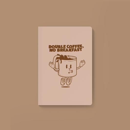 Double Coffee Softcover Journal