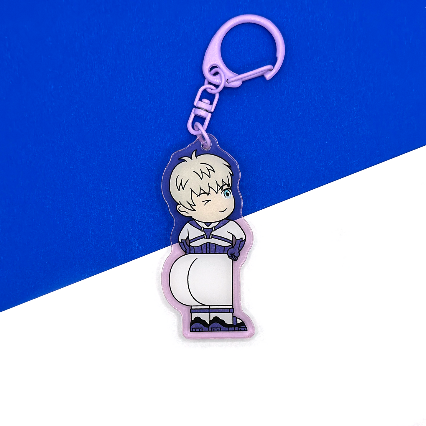 Xavier Butt Keychain