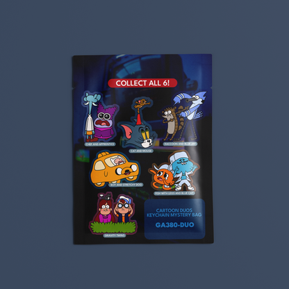 Cartoon Duos Mystery Keychain