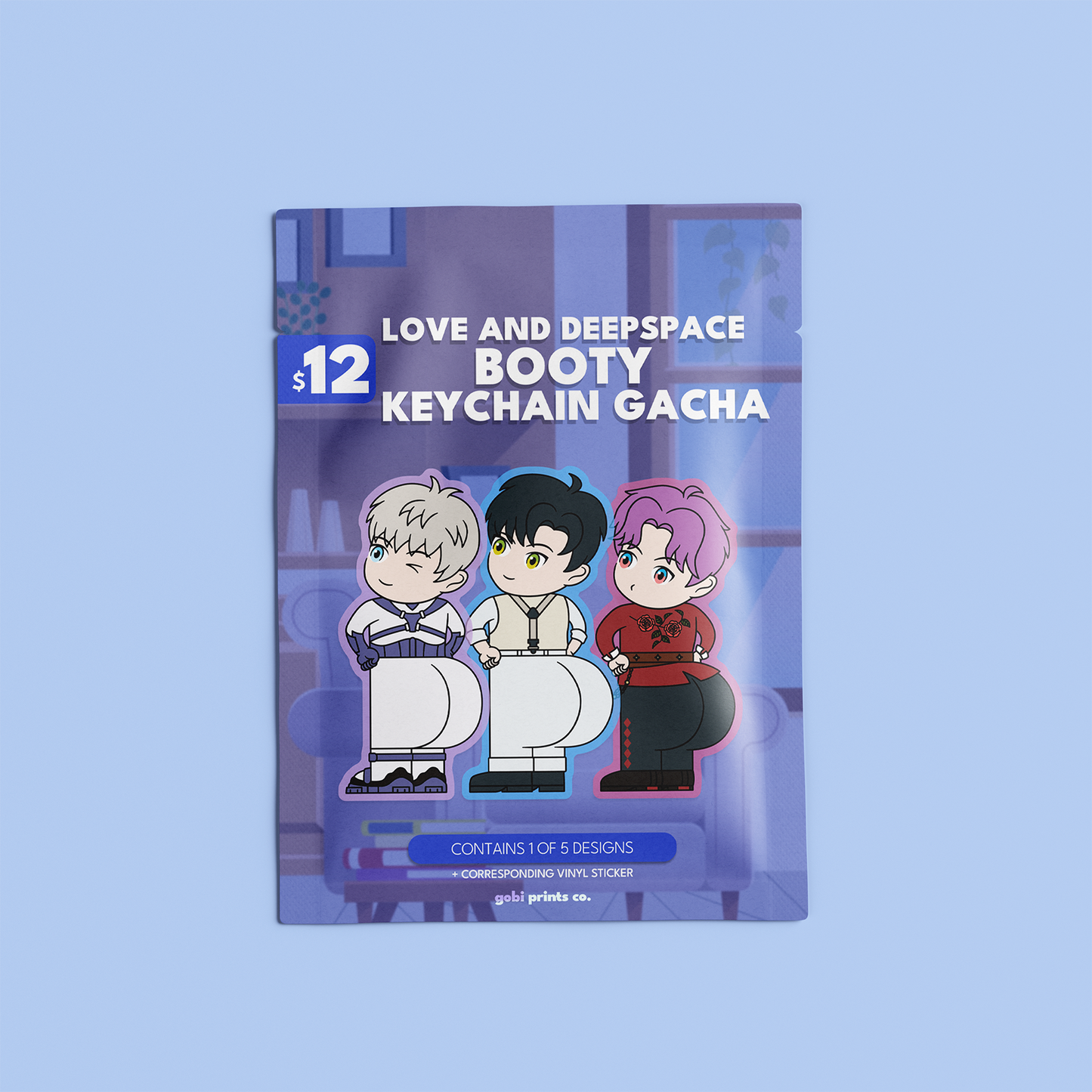 Love And Deepspace Booty Mystery Keychain