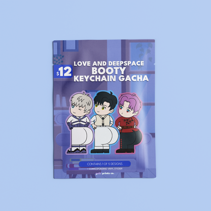 Love And Deepspace Booty Mystery Keychain