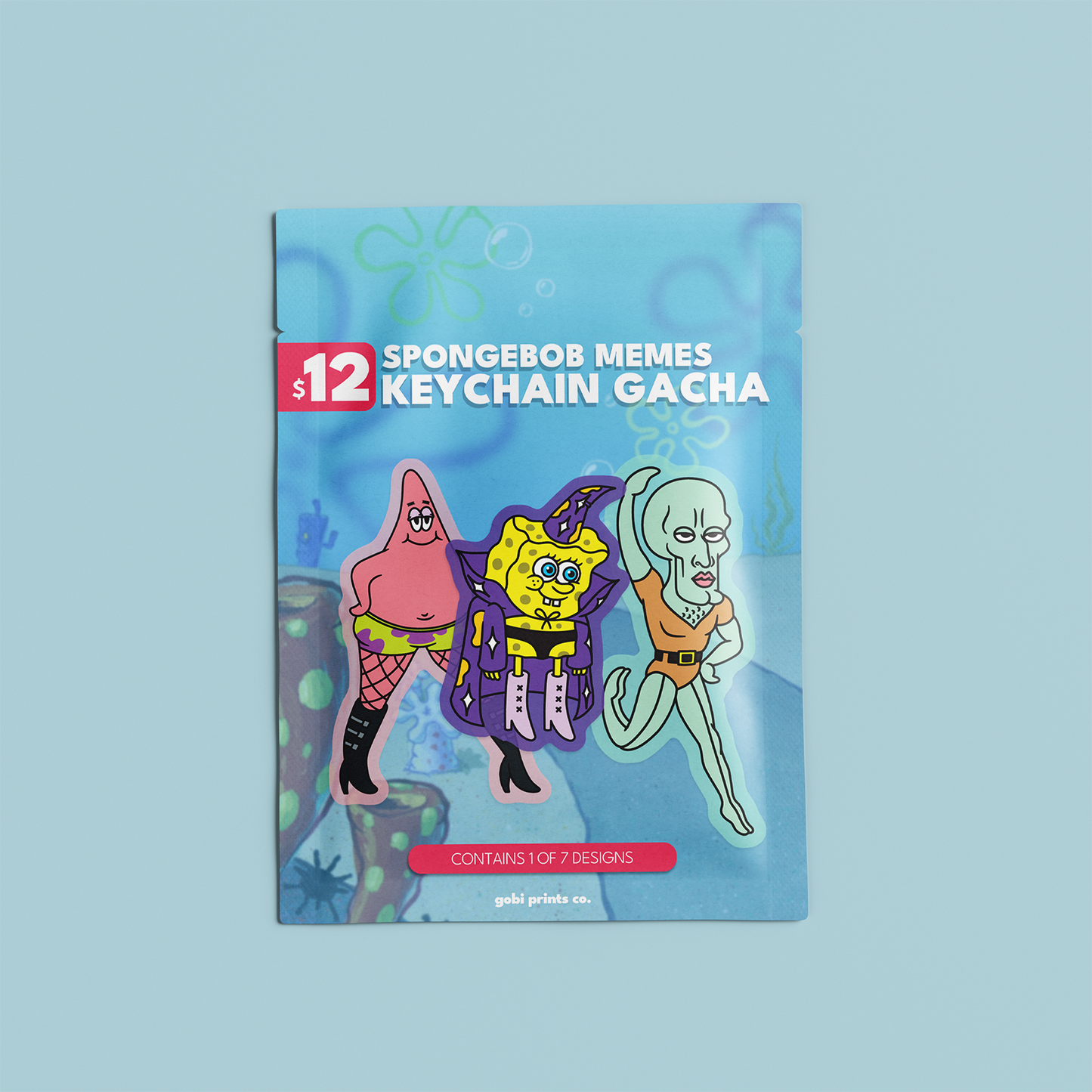 Spongebob Memes Mystery Keychain