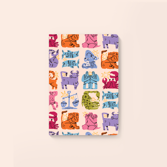 Zodiac Light Softcover Journal