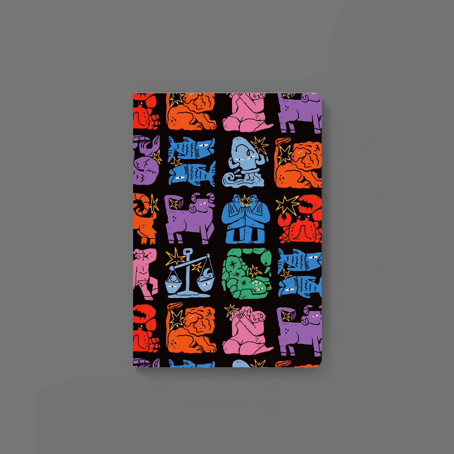 Zodiac Dark Softcover Journal