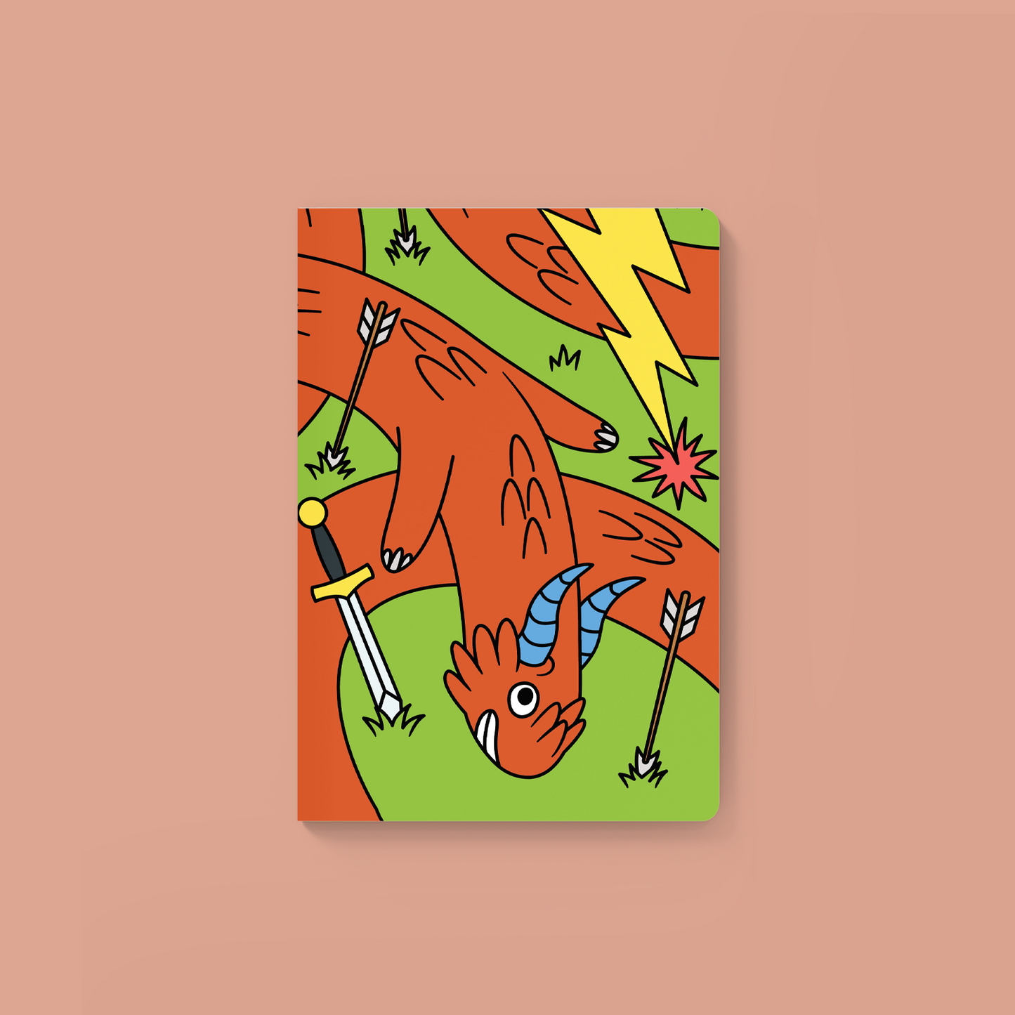 Fantasy Wyrm Softcover Journal