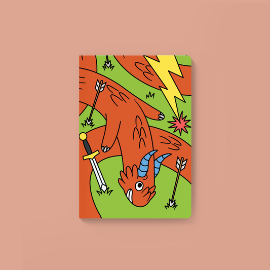 Fantasy Wyrm Softcover Journal