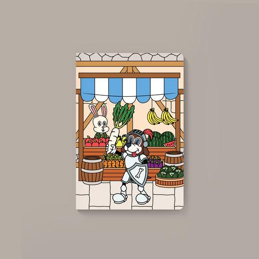 Farmer's Market Softcover Journal