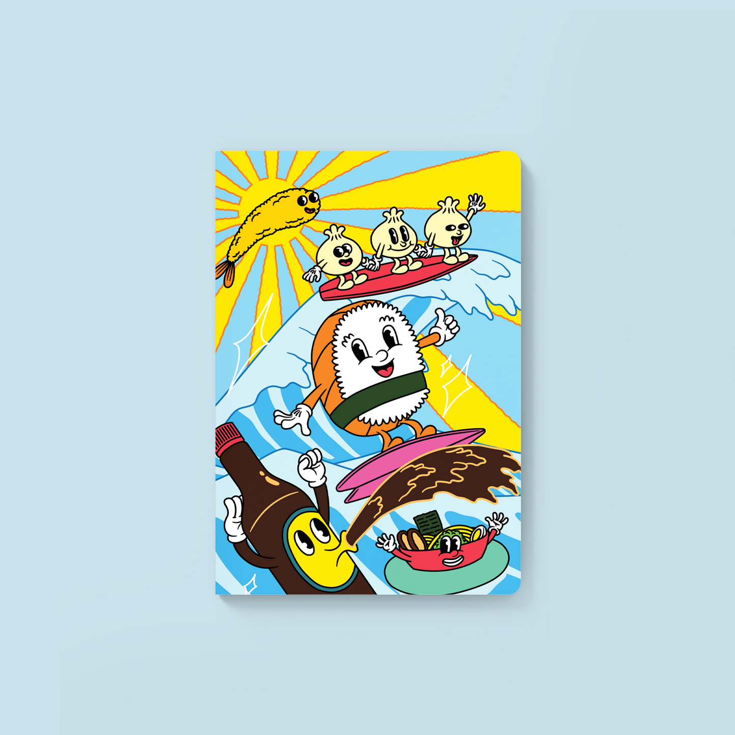 Asian Food Party Softcover Journal