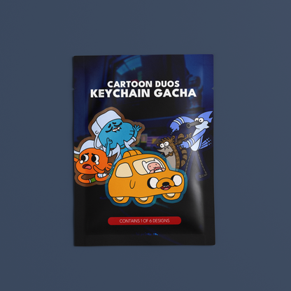 Cartoon Duos Mystery Keychain