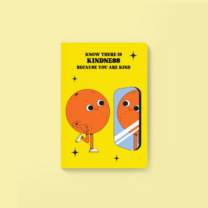 You Are Kind Orange Softcover Journal