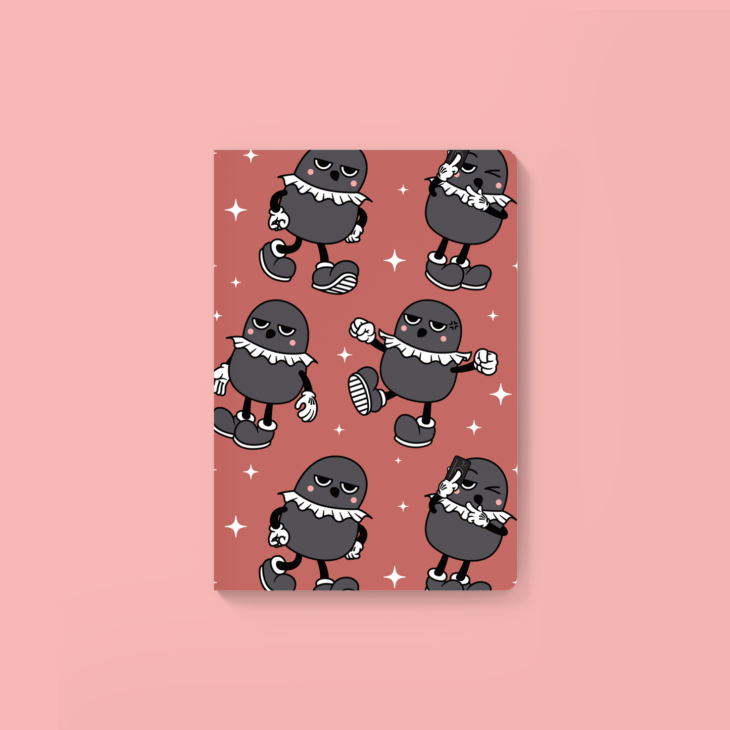 Grumpy Crow Softcover Journal