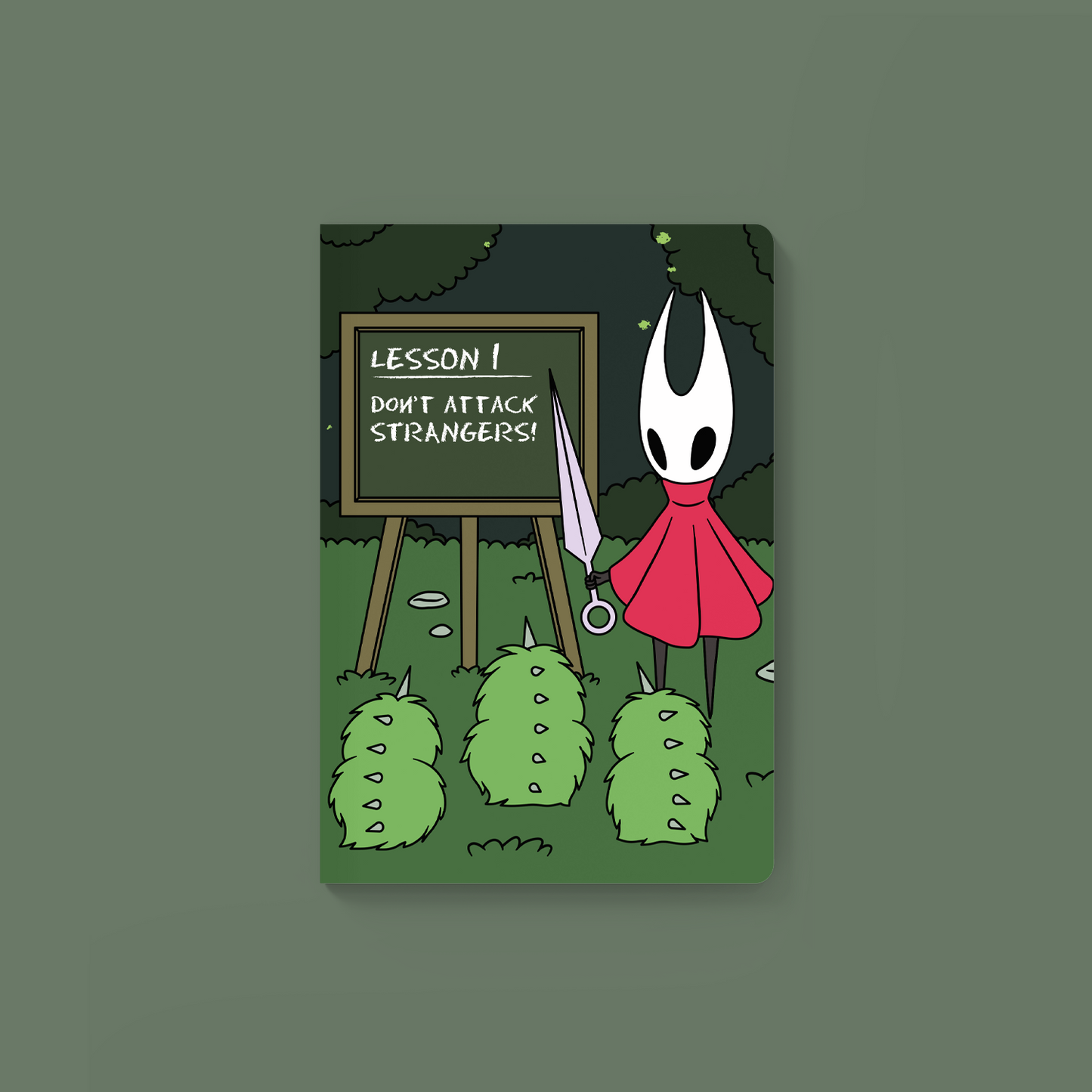 Hornet Moss Grub Silksong Softcover Journal