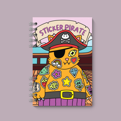 Sticker Pirate Reusable Sticker Book
