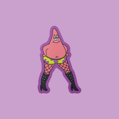 Stripper Patrick Vinyl Sticker