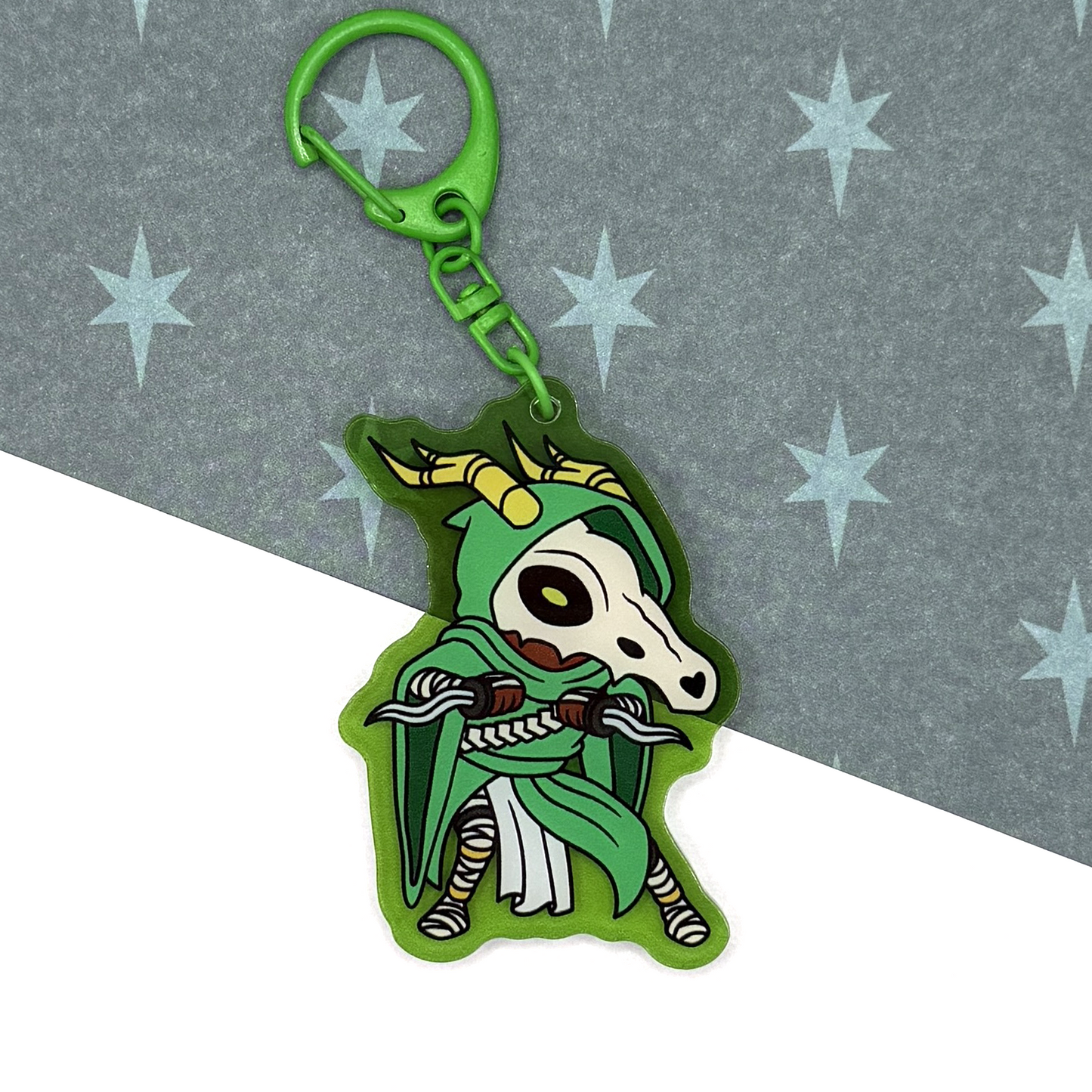 The Silent Slay The Spire 2 Keychain