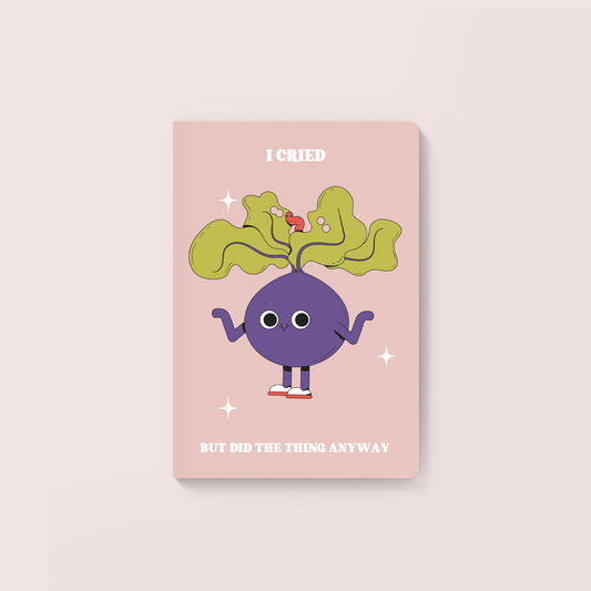 I Cried Turnip Softcover Journal