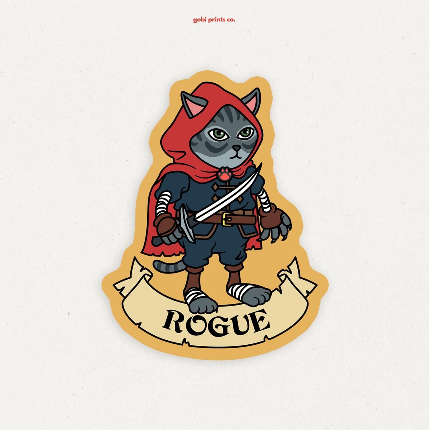 DND Classes Vinyl Stickers - Part 1