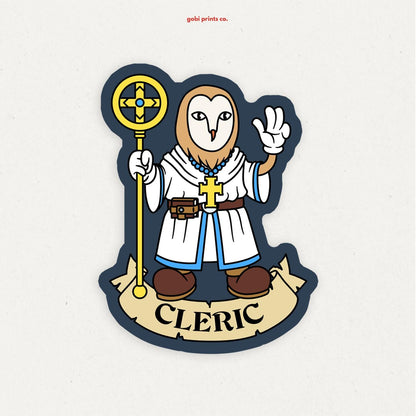 DND Classes Vinyl Stickers - Part 1