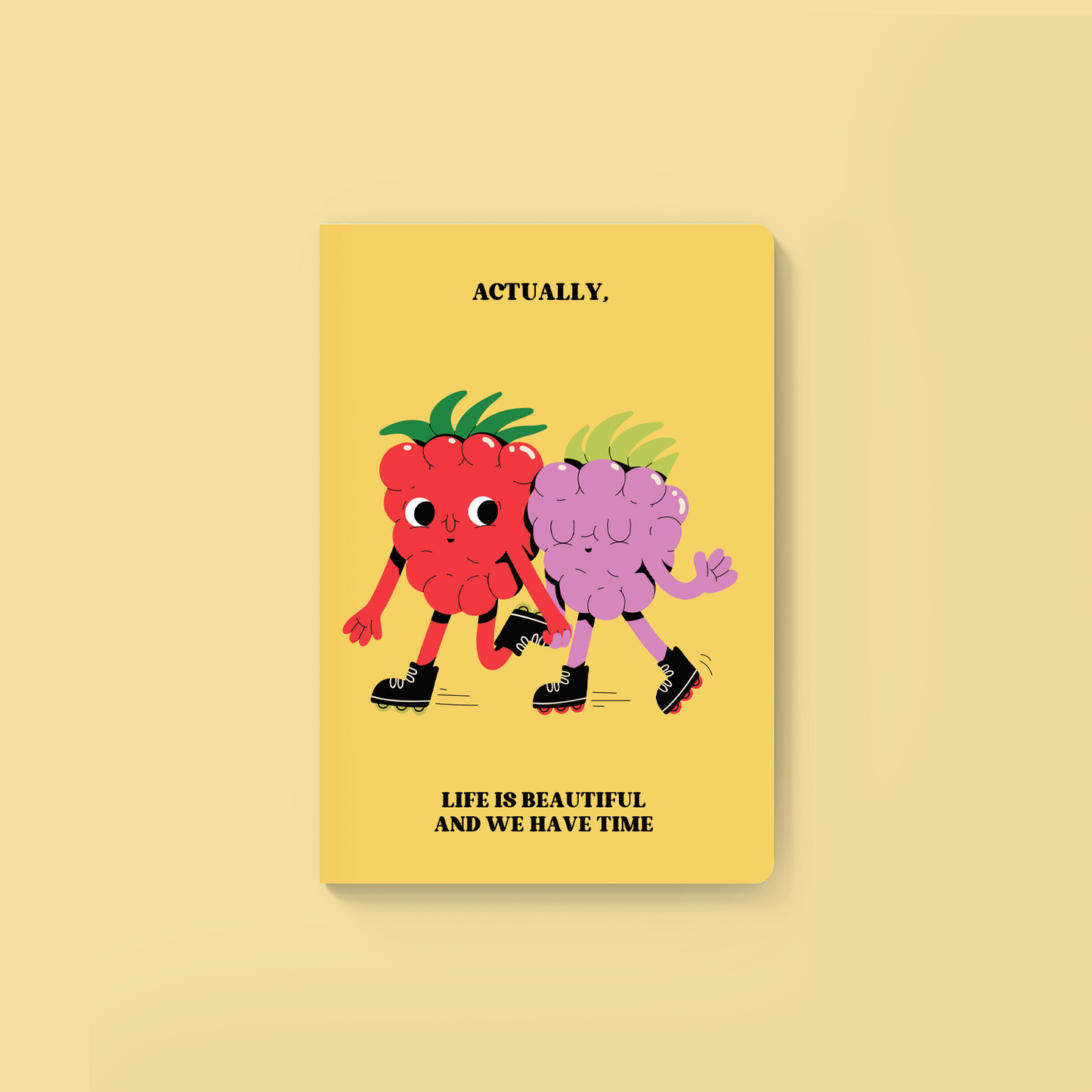 We Have Time Berries Softcover Journal