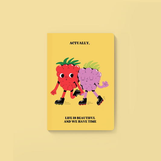 We Have Time Berries Softcover Journal