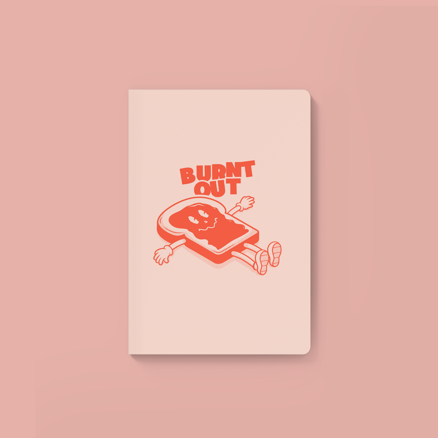 Burnt Out Softcover Journal