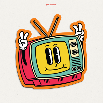 CRT TV Retro Mouse Pad