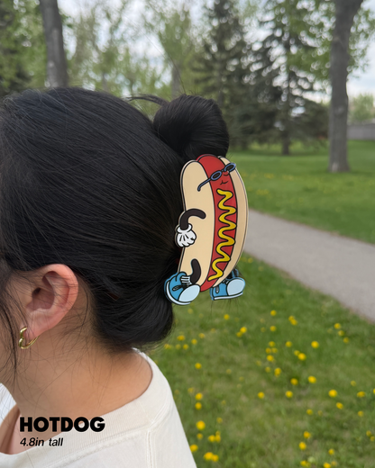 Hotdog Hair Claw