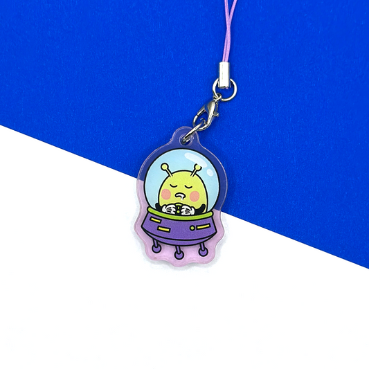 Galaxy Kid Phone Charm