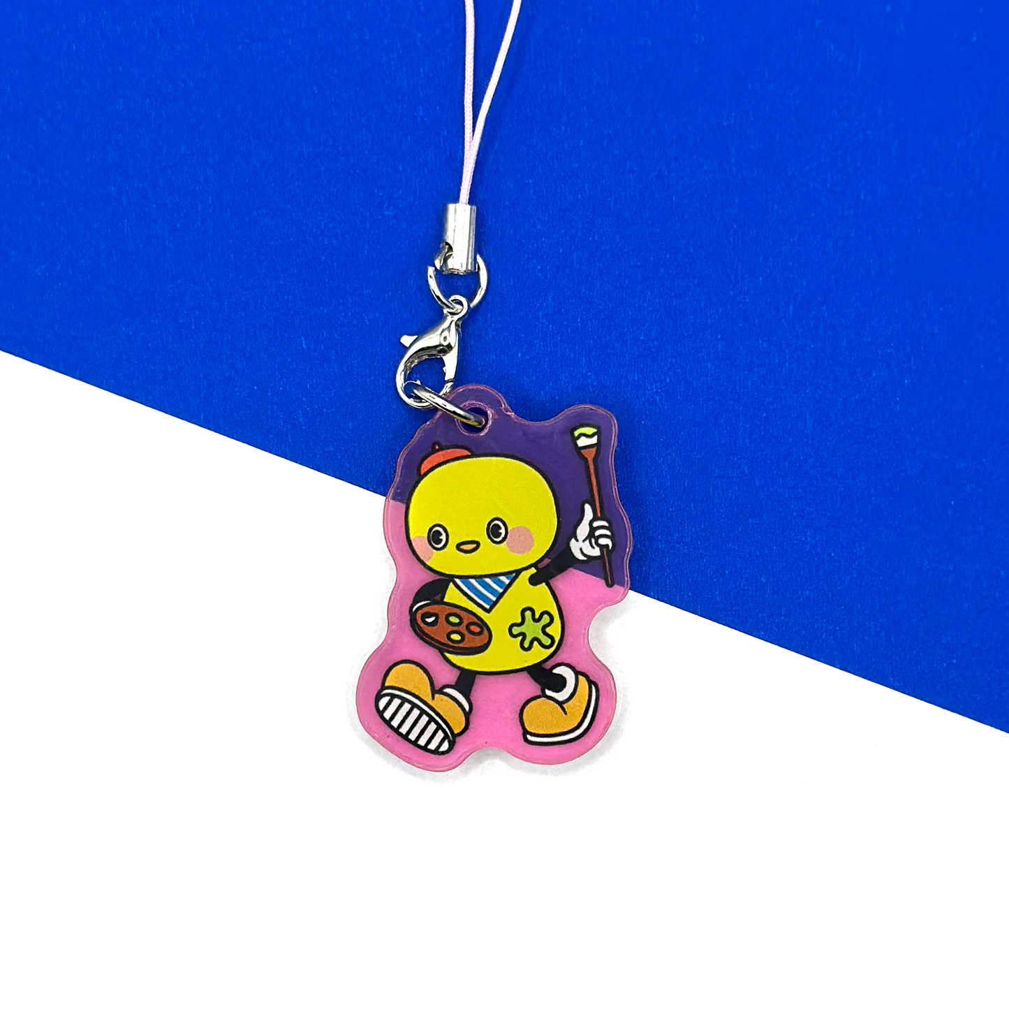 Artsy Bird Phone Charm