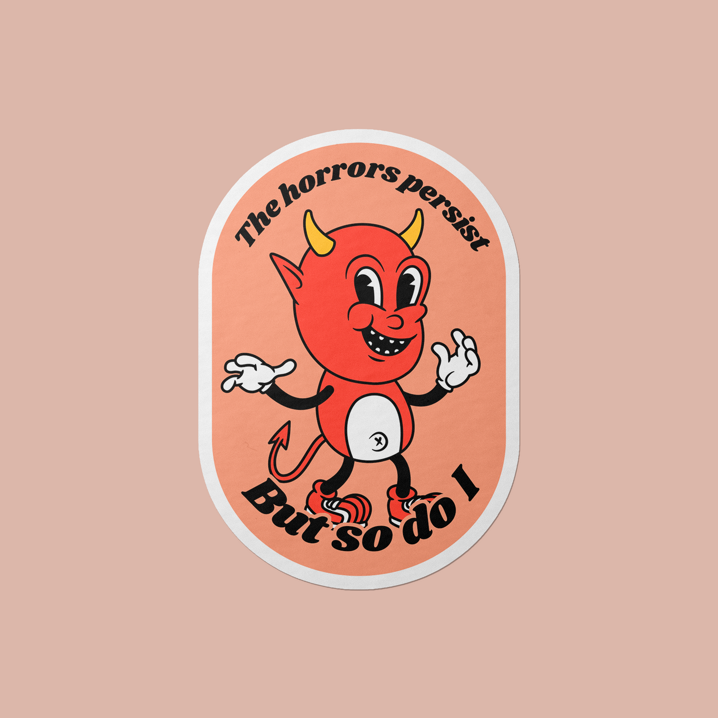 Horrors Persist Vinyl Sticker