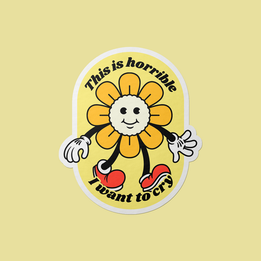 This Is Horrible Vinyl Sticker