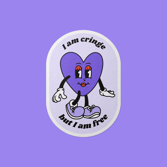 I Am Cringe Vinyl Sticker