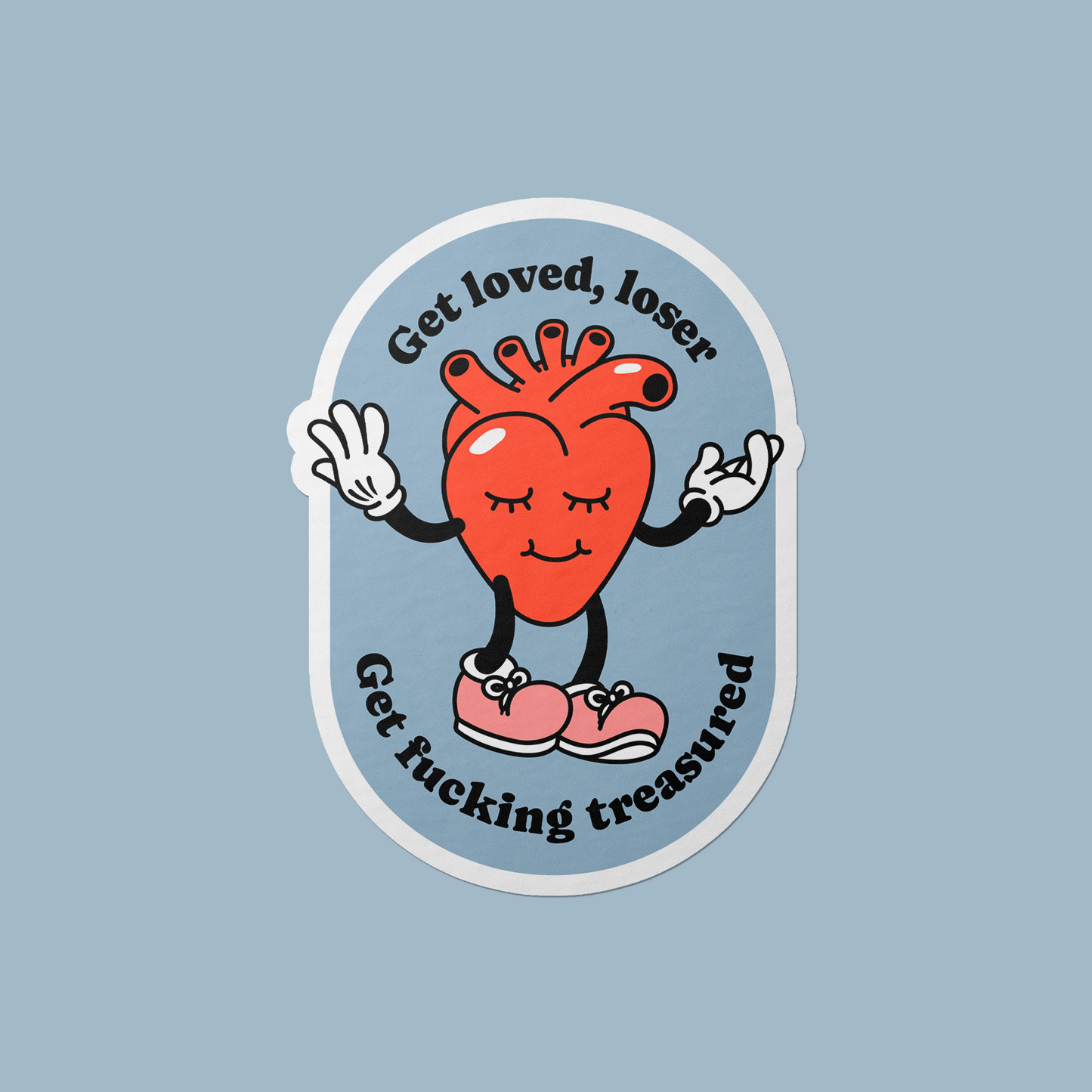 Get Loved Loser Vinyl Sticker