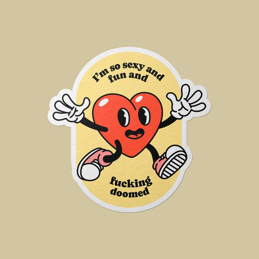 Fun and Sexy Vinyl Sticker