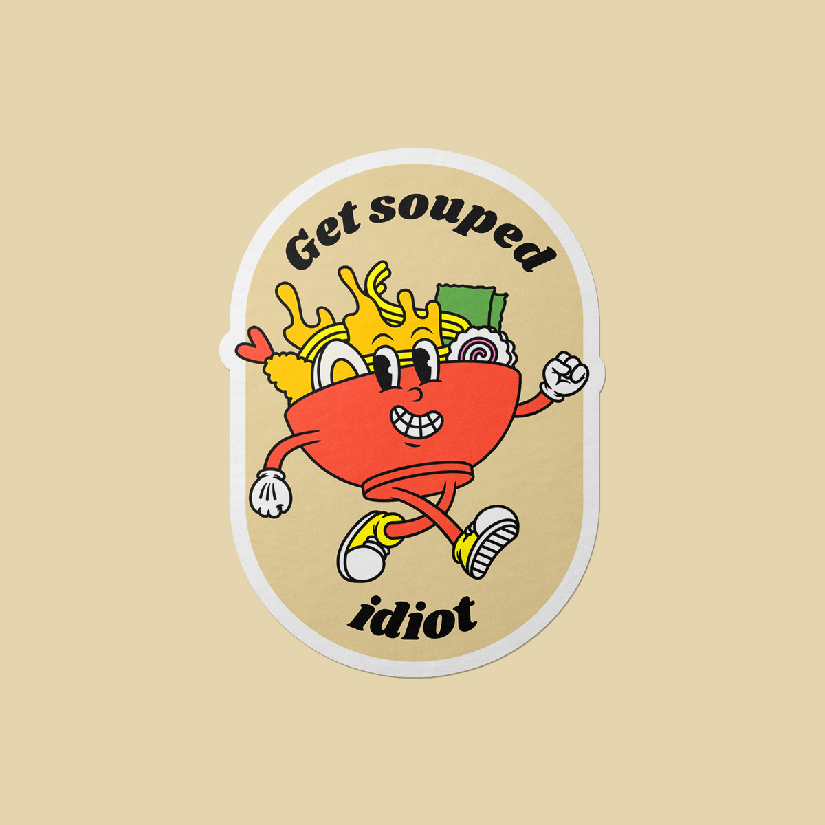 Goobi Sticker Get Souped Vinyl Sticker – Gobi Prints Co.