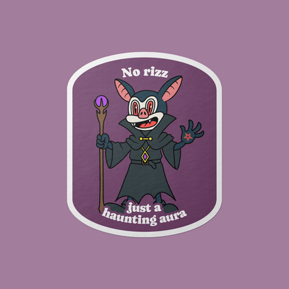 No Rizz Vinyl Sticker