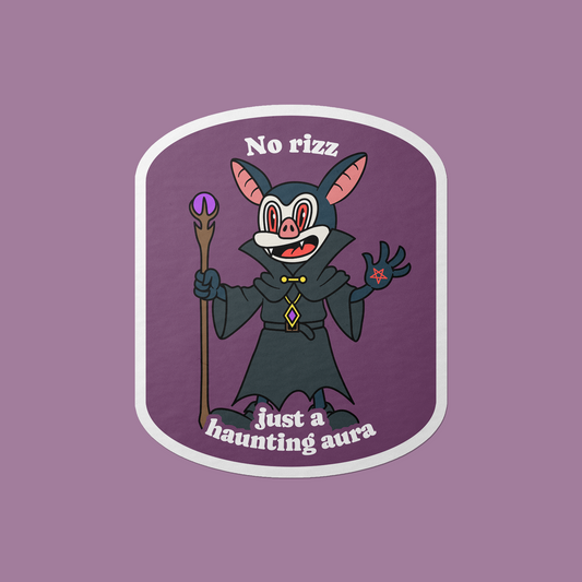 No Rizz Vinyl Sticker