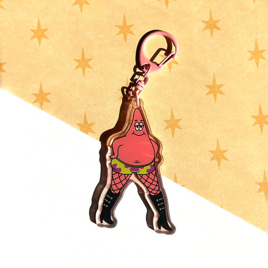 Stripper Patrick Keychain