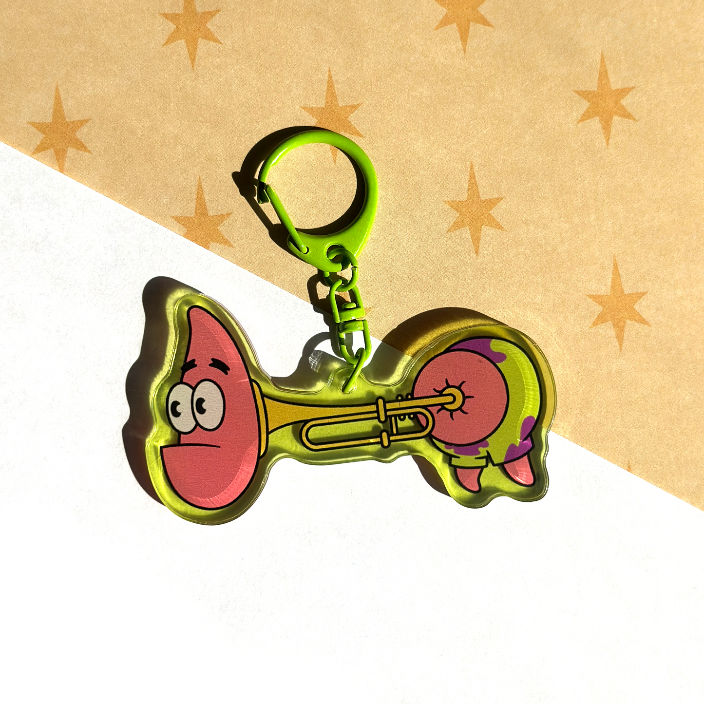 Trombone Patrick Keychain