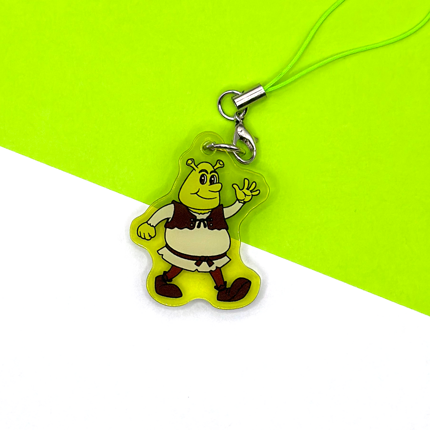 Shrek Phone Charm