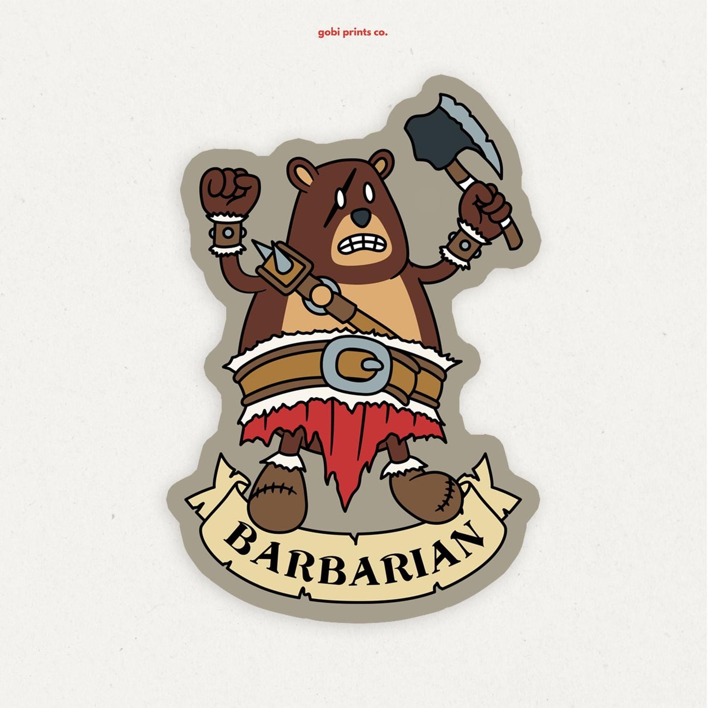 DND Classes Vinyl Stickers - Part 1