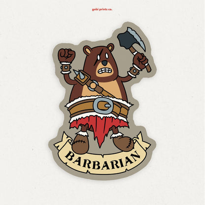 DND Classes Vinyl Stickers - Part 1