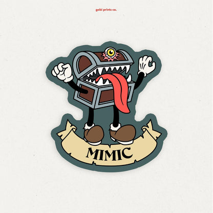 DND Classes + NPCs Vinyl Stickers - Part 2