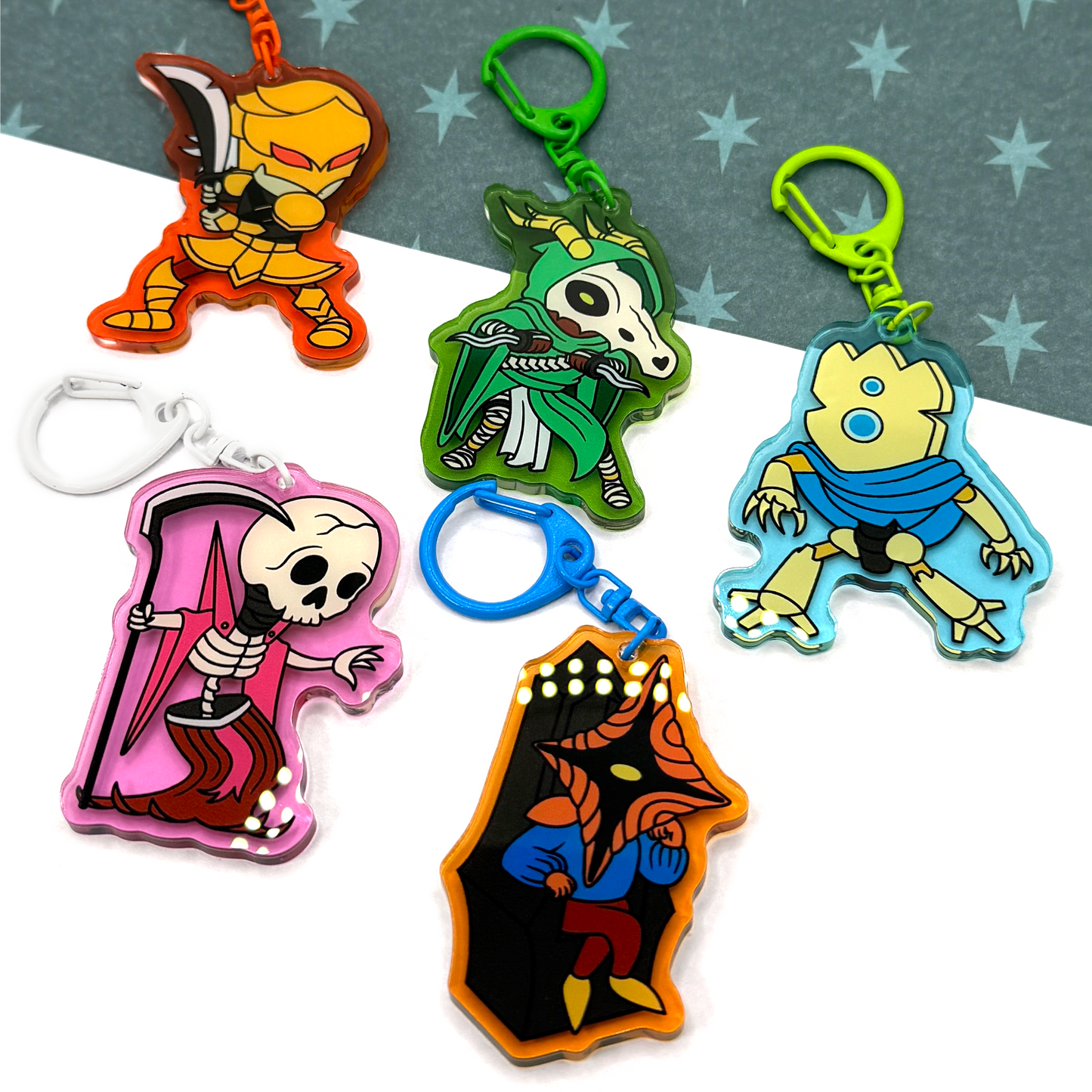 The Defect Slay The Spire 2 Keychain