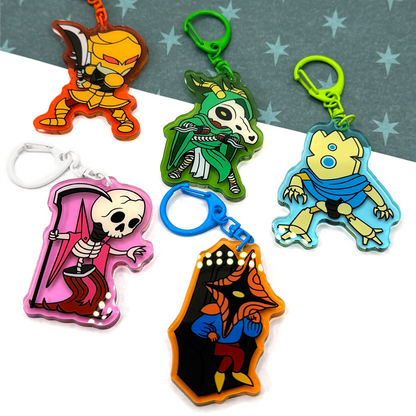 The Defect Slay The Spire 2 Keychain
