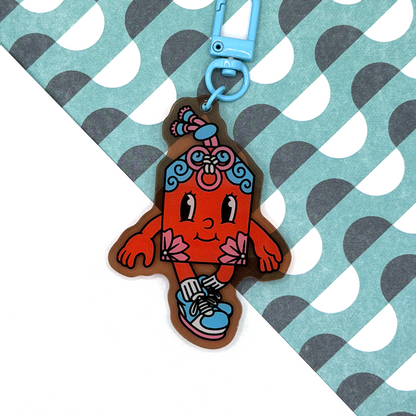 Omamori Japanese Lucky Charm Keychain