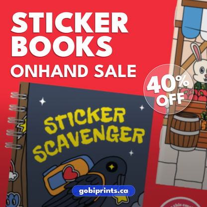 STICKER BOOKS - Onhand Sale
